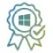 Microsoft-validated credentials Icon