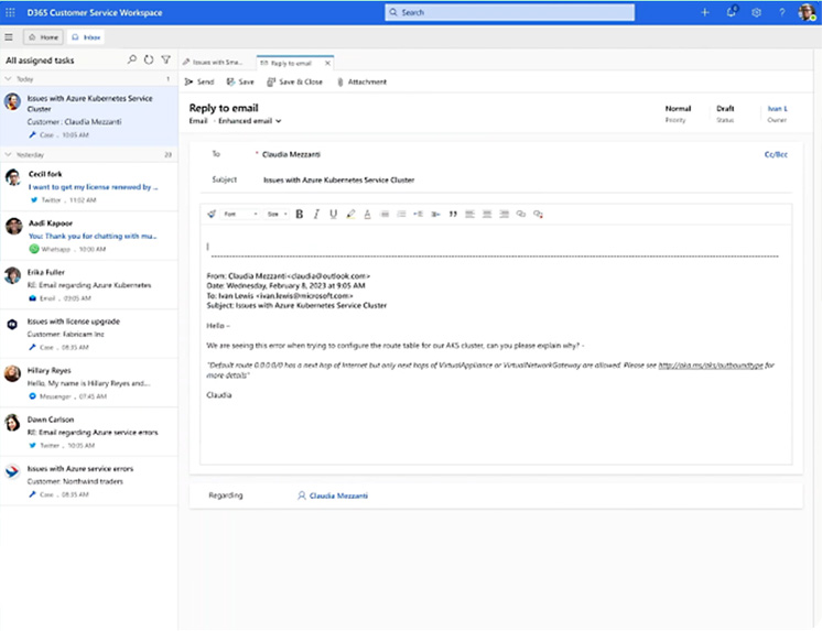 Dynamics 365 Customer Service Insights