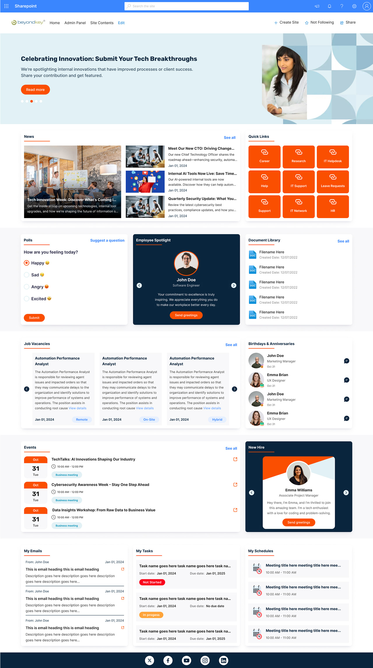 beyond key sharepoint