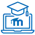 Moodle and LMS Icon