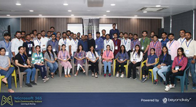 Microsoft 365 Tech Community Indore Witnesses Massive Success