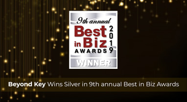 Beyond Key Wins Silver in 9th annual Best in Biz Awards