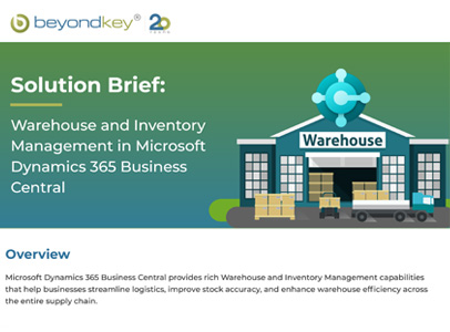 Solution Briefing - Inventory Management