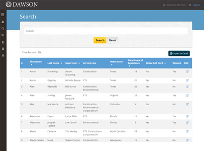 Dawson Skills Management