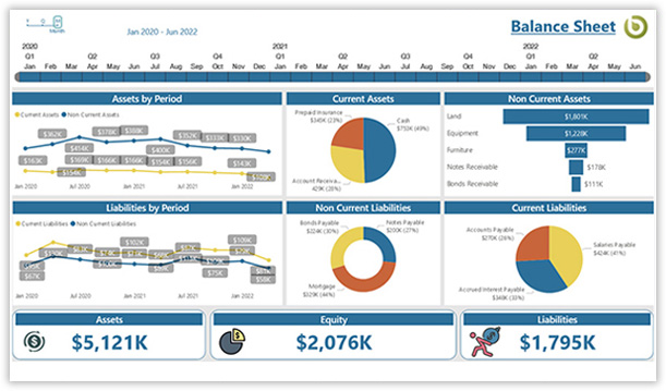 Balance Sheet Dashboard