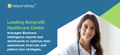 BI Integration for Healthcare NPO