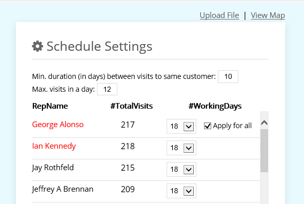 Route & Schedule Optimization Solution