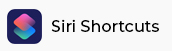 siri shortcuts