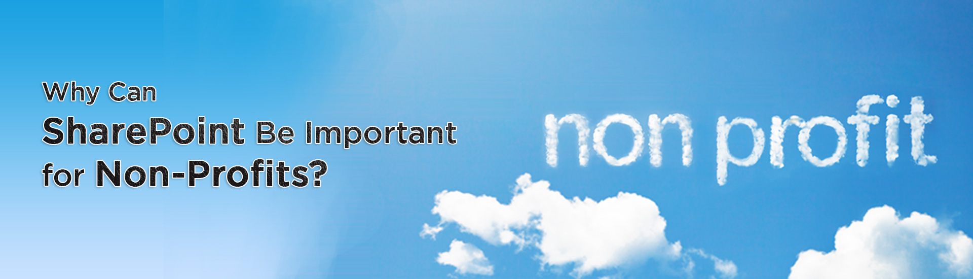 how sharepoint can help noprofits?