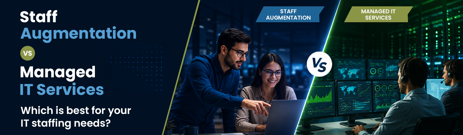 Staff Augmentation vs Managed Services