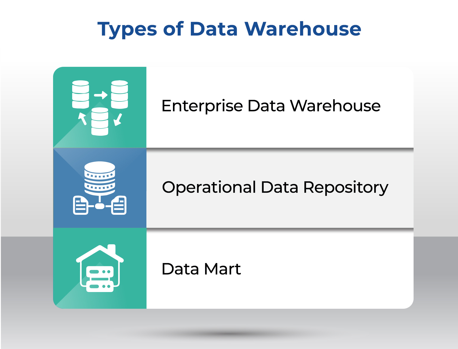 Data warehouse types