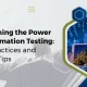 Automation Testing Banner