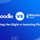 Moodle vs Blackboard