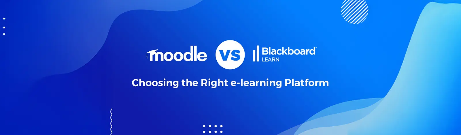Moodle vs Blackboard
