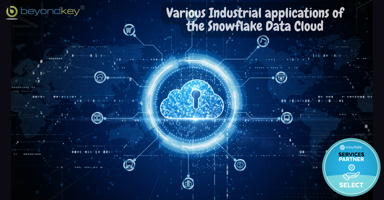 Various Industrial Applications of the Snowflake Data Cloud