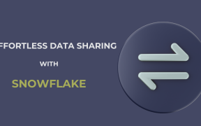data sharing with snowflake