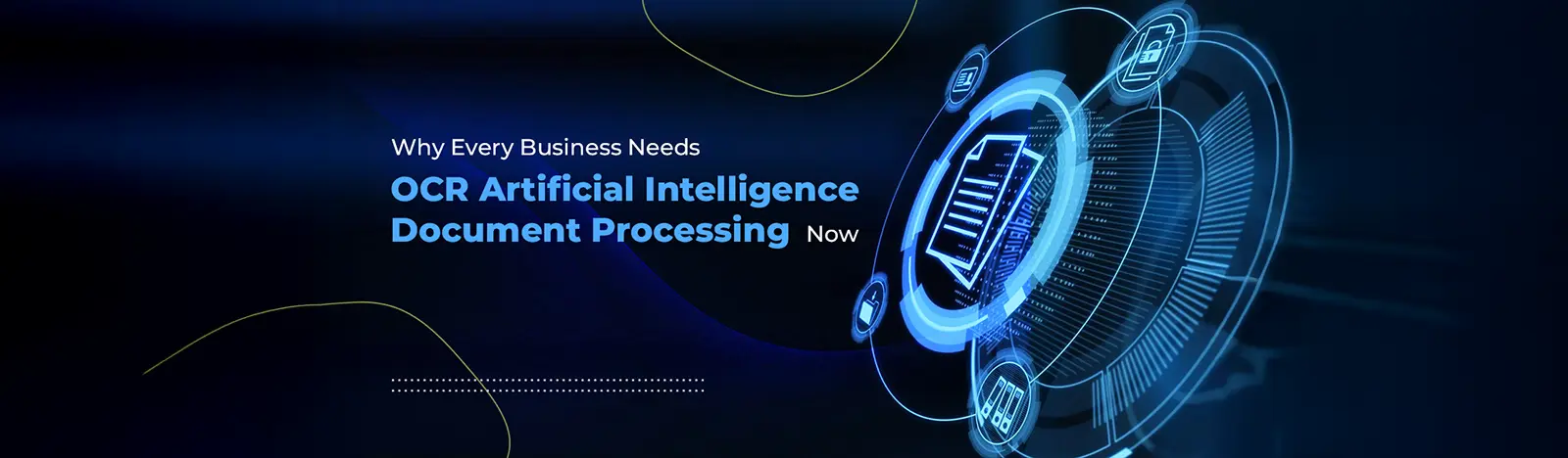 OCR Artificial Intelligence Document Processing