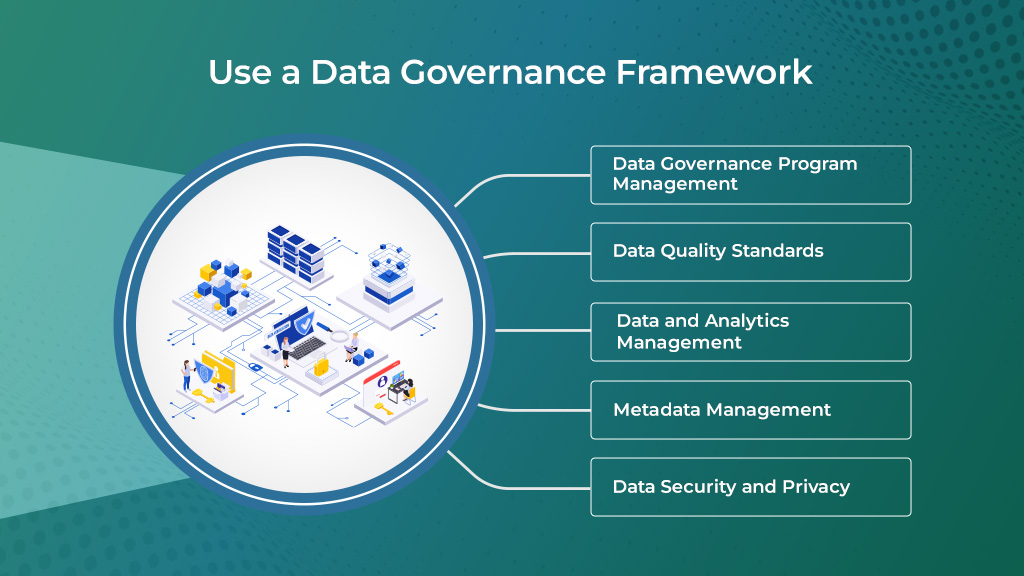 Use a Data Governance Framework
