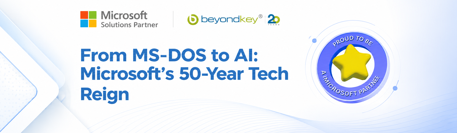 From MS-DOS to AI