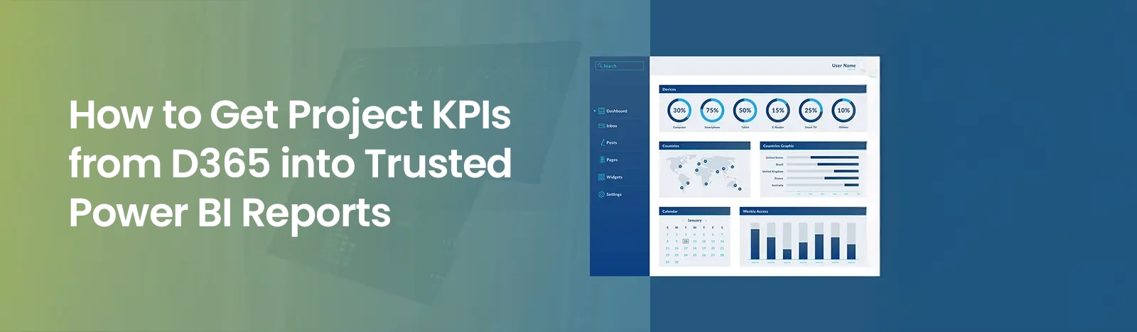 Project KPIs from D365