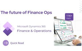 Microsoft Dynamics 365 Finance and Operations