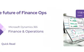 Microsoft Dynamics 365 Finance and Operations